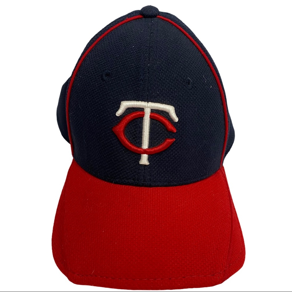 Youth MLB Baseball Cap Red Navy Blue MN Twins
